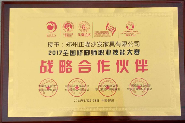 正隆榮譽資質